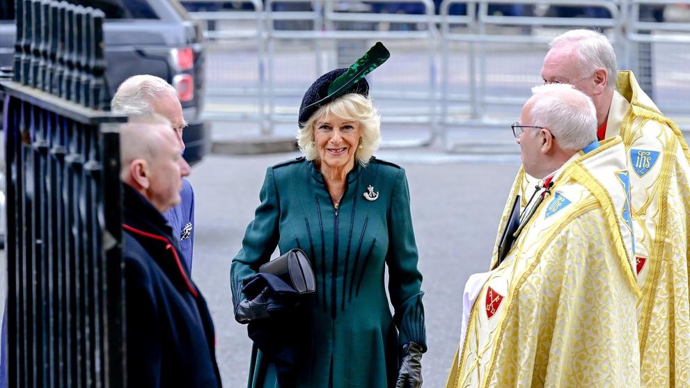 Vzpomínkový obřad prince Philipa ve Westminsterském opatství - Camilla