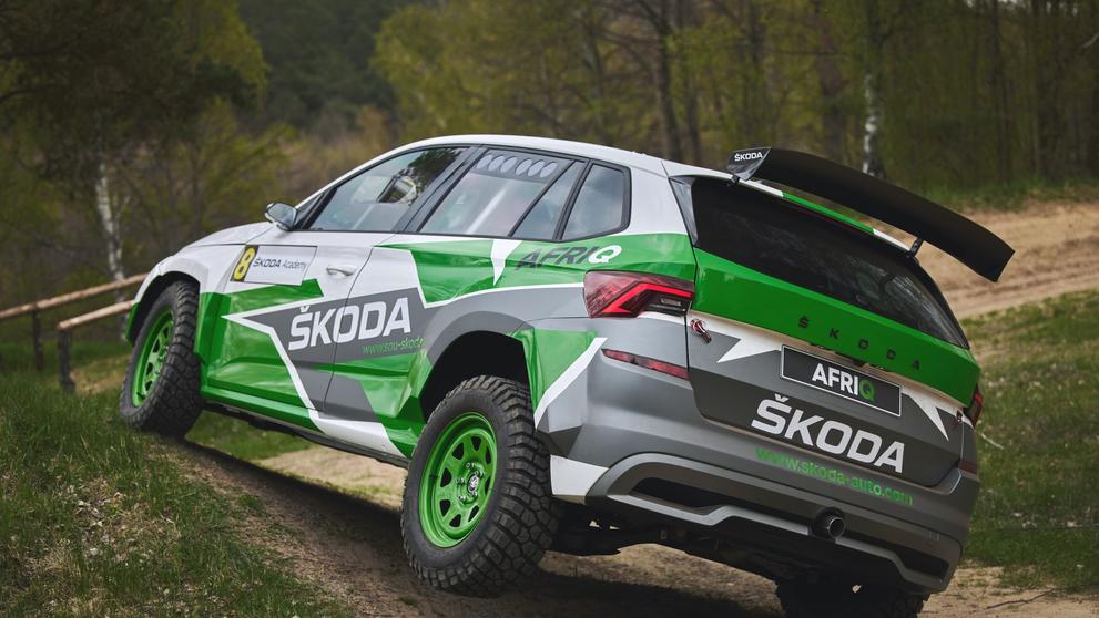 Studentská studie závodního vozu Škoda Afriq