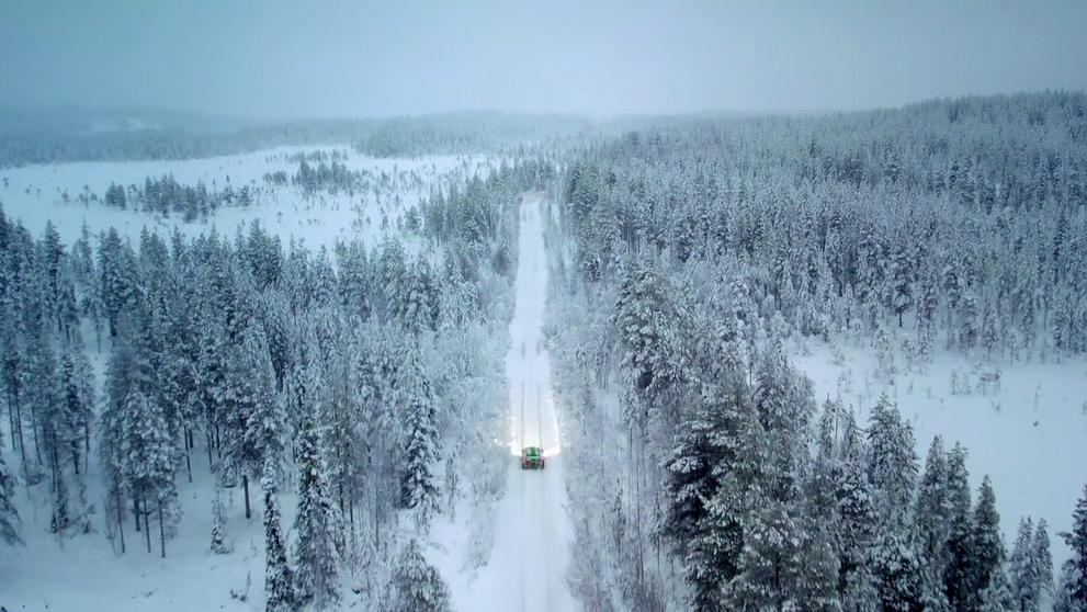 Testování speciálu Fabia Rally2 na severu Finska
