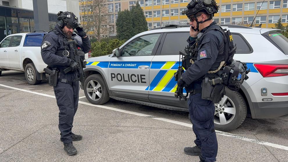 Zásah policie na ČZU (1)