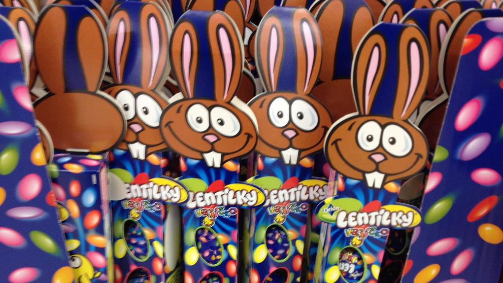 Lentilky malá vajíčka 70 gramů 59,90 Kč