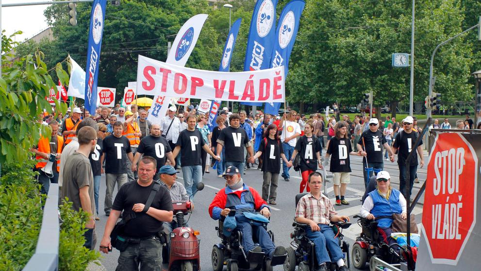 Odboráři v Praze - 3