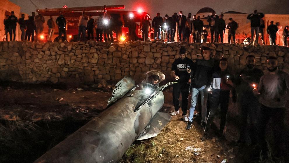 Následky Íránského raketového útoku na Izrael, 1. 10. 2024 (2)