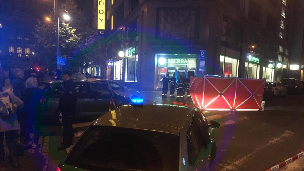 Policie na Václavském náměstí - 8