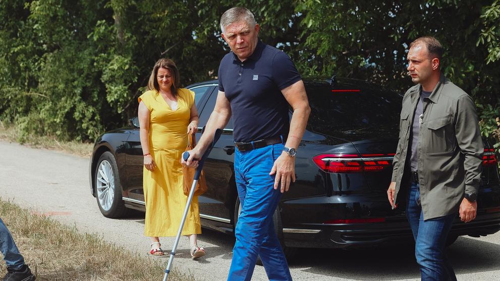 Robert Fico na kontrole sklizně (1)