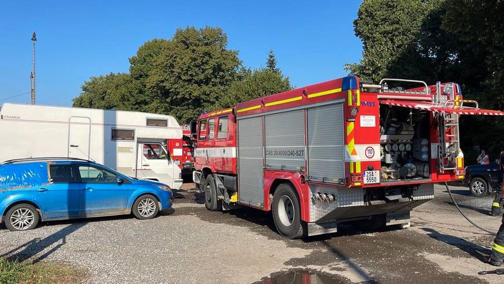 Požár lokomotivy (2)