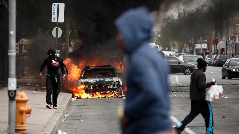 Protesty v Baltimore - 4