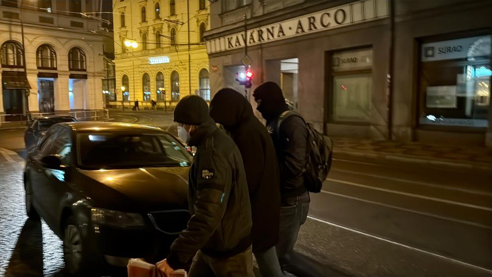 Výslech obviněných v kauze Motol
