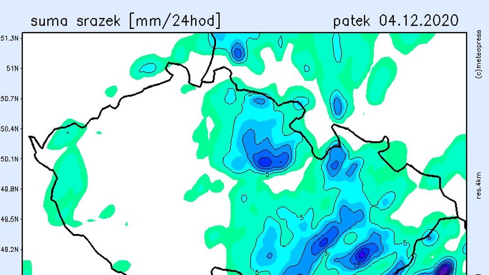 Počasí 1.12.2020 - 8