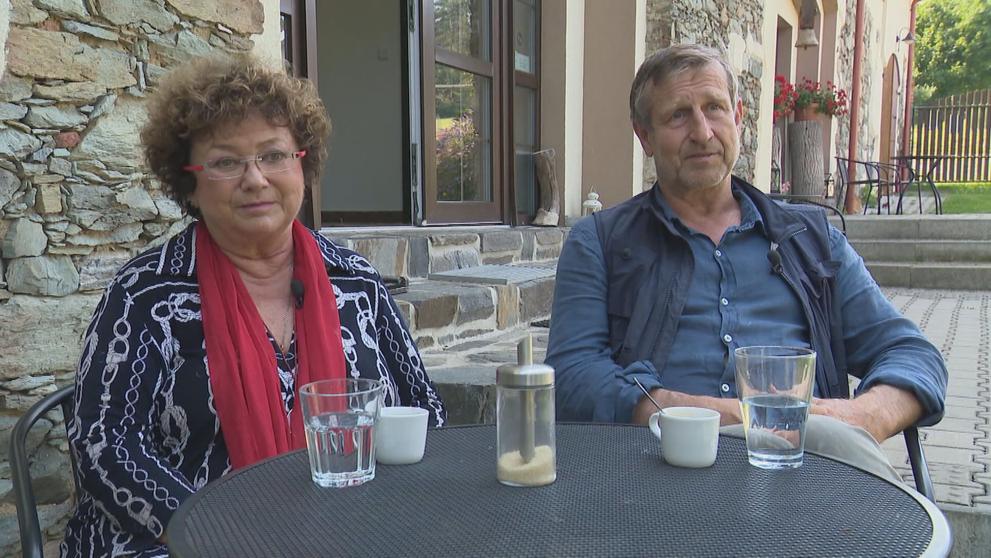 Jana Boušková a Václav Vydra
