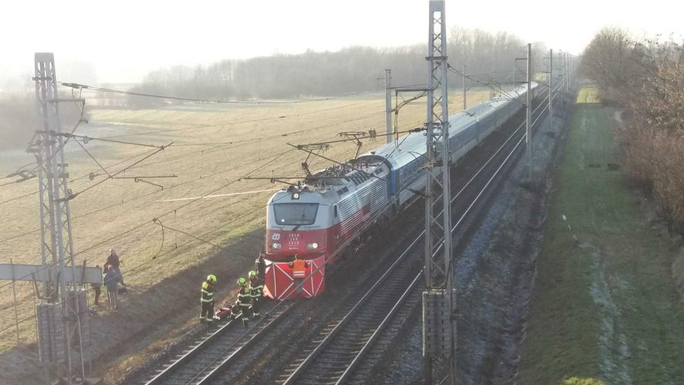 Sražený človek u Svítkova - 2