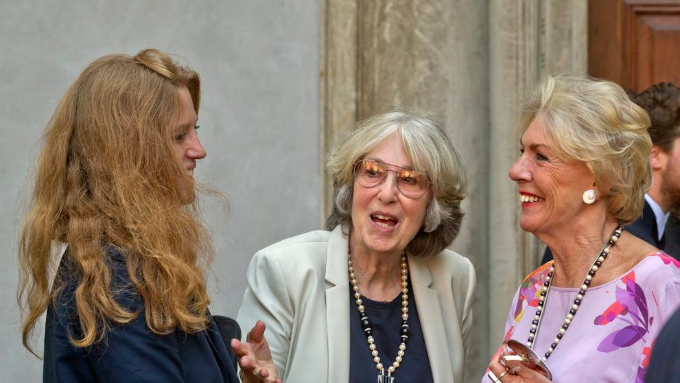 Diana Sternbergová na setkání české šlechty, 5. 9. 2014