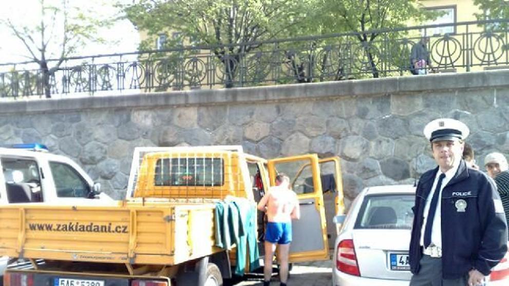 Srážka dvou lodí na Vltavě