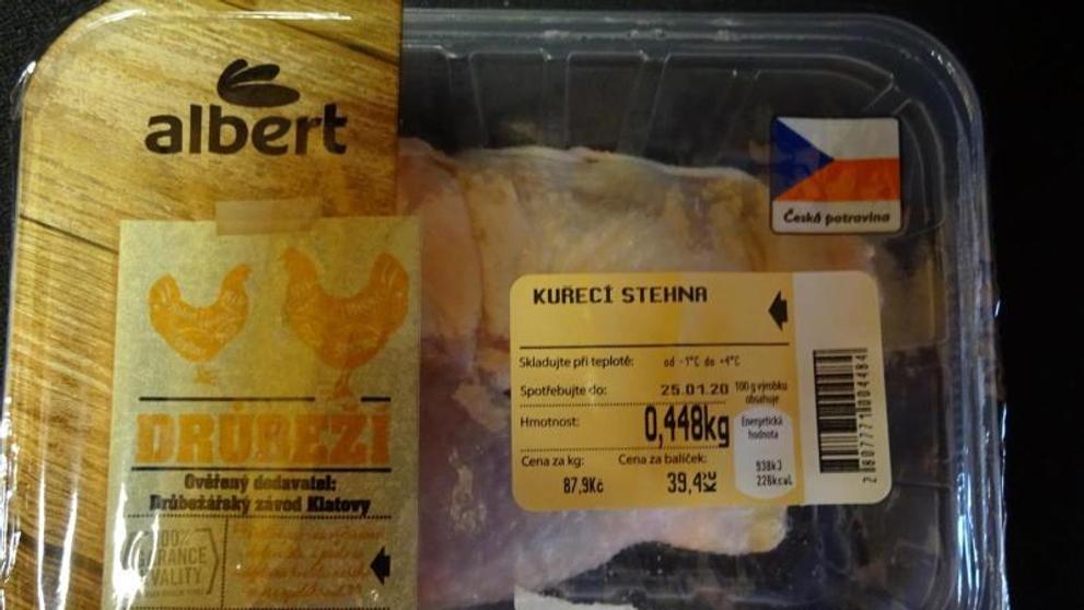 Salmonela v kuřecím mase - 2