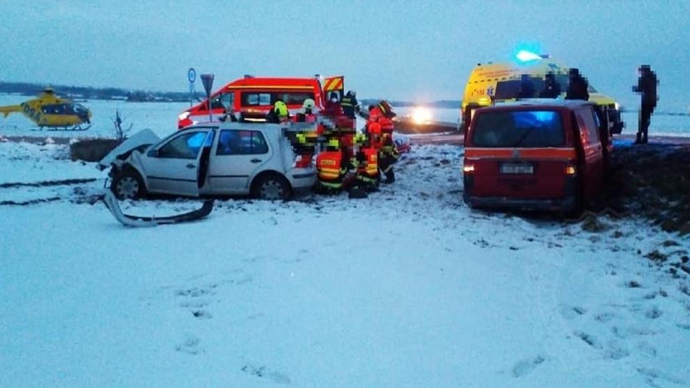 Vážná dopravní nehoda na Chrudimsku - 3