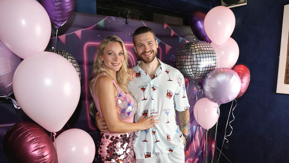 Barbora Mottlová s manželem Davidem, 17. 6. 2025