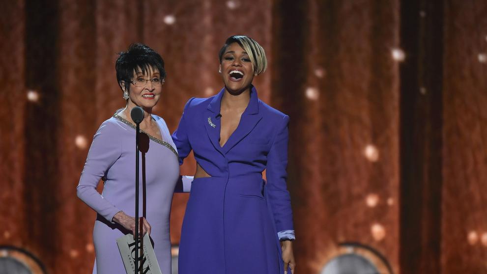 Chita Riverová a Ariana DeBose, 12. 6. 2022 New York, Annual Tony Awards