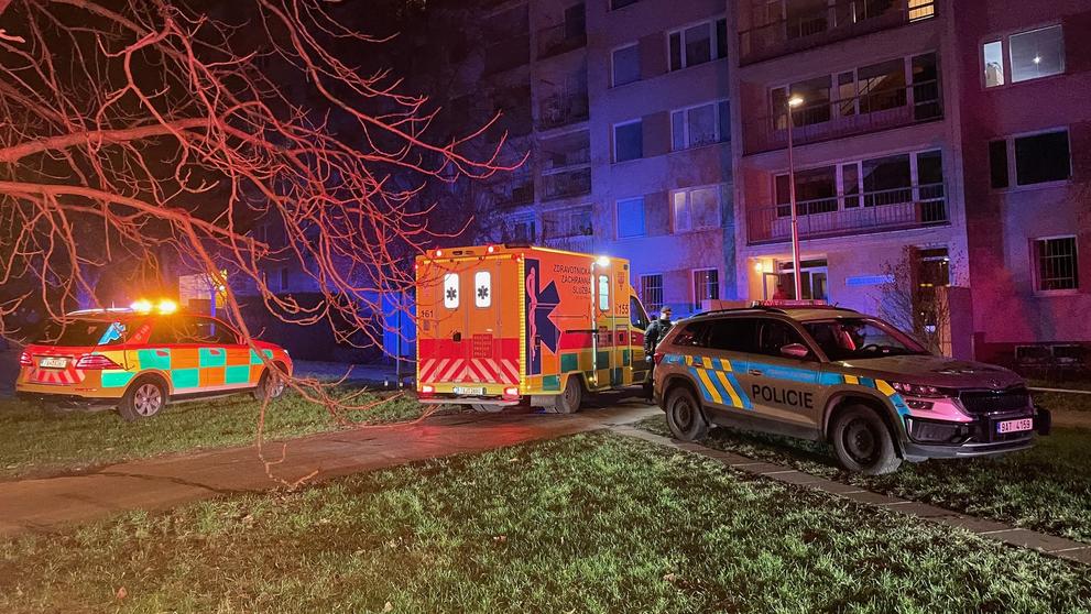 Výbuch pyrotechniky v pražském paneláku - 2