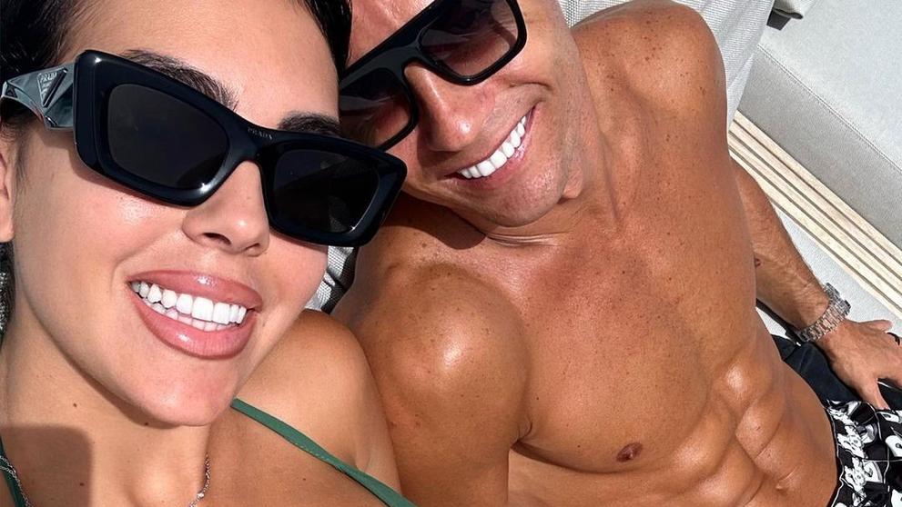 Georgina Rodríguezová a Cristiano Ronaldo, 6. 7. 2023
