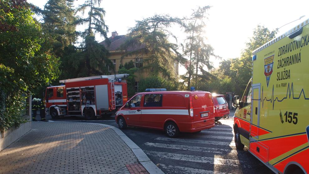 Požár ve vile na Ořechovce - 2