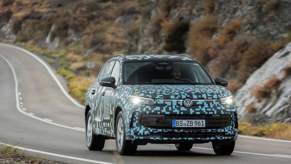 Volkswagen Tiguan nové generace během testování