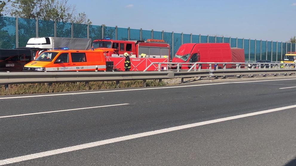 Tragická dopravní nehoda na Pražském okruhu - 1