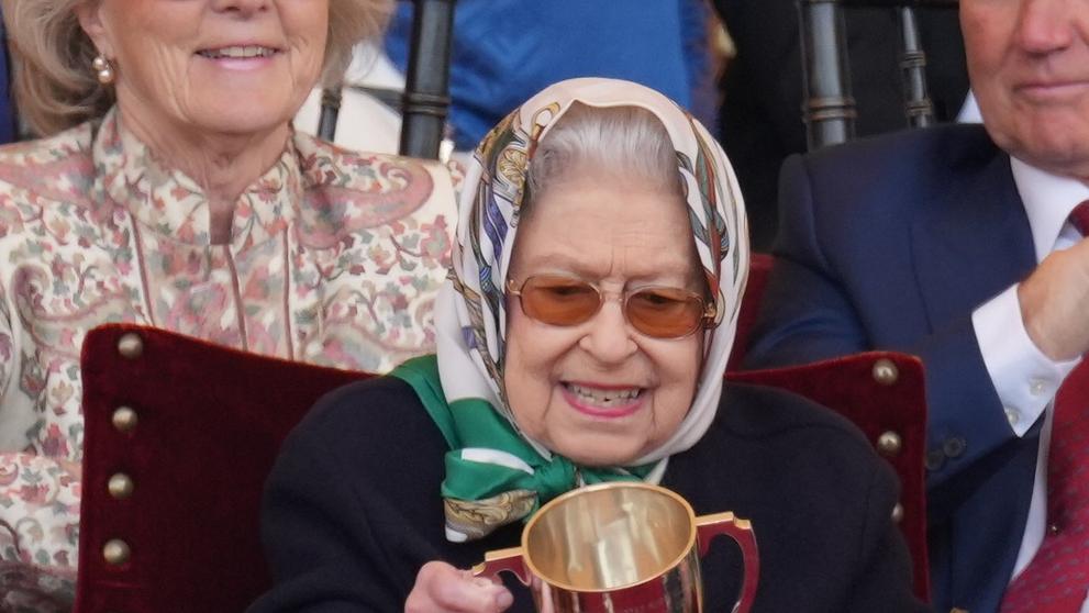 Královna na Royal Windsor Horse Show (1)