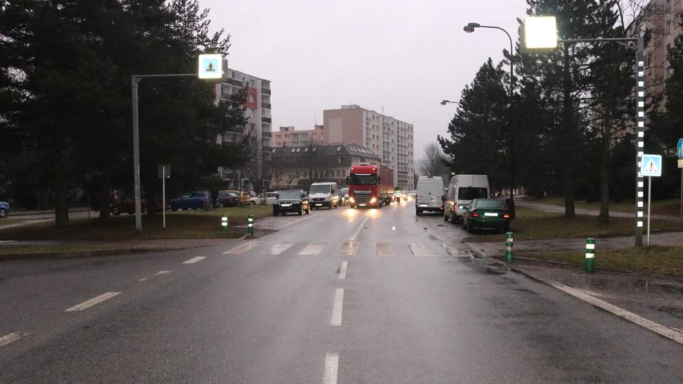 Dopravní nehoda ve Žďáru nad Sázavou (4)