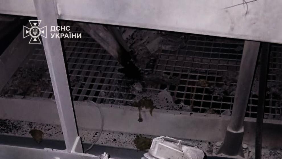 Dron narazil do sarkofágu jaderné elektrárny Černobyl (2)