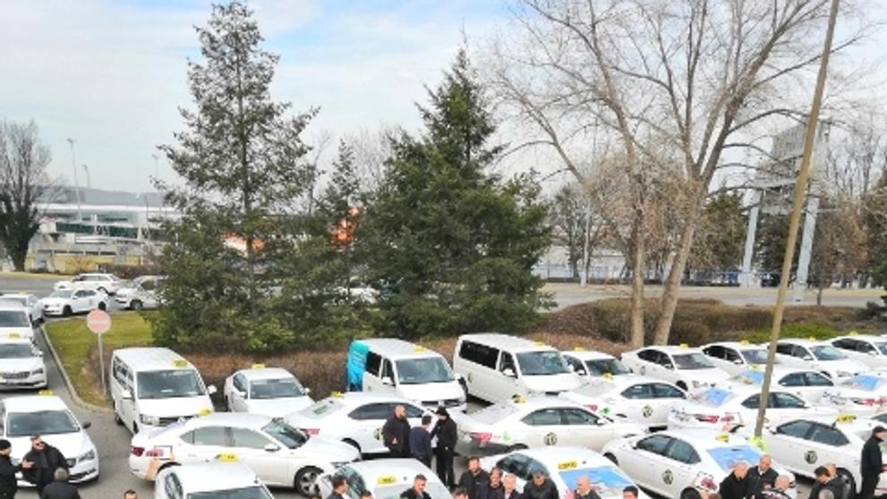 Protesty taxikářů