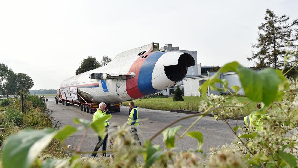 Přeprava letounu TU-154 - 8