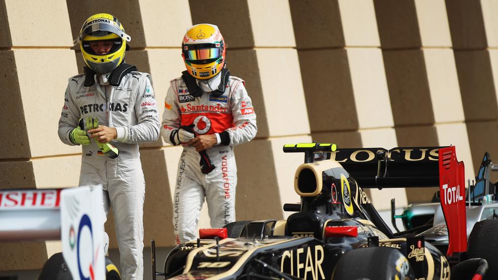 Hamilton a Rosberg - 9