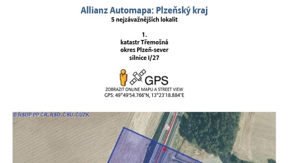 Silnice smrti v Plzeňském kraji - 1