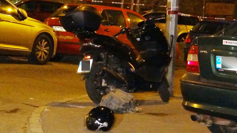Opilý střelec přijel na skútru
