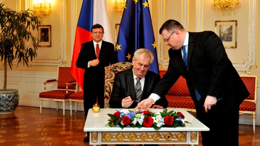 Miloš Zeman a Jindřich Forejt