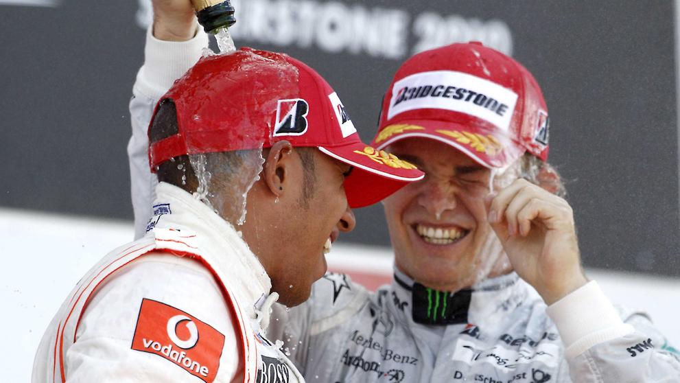 Hamilton a Rosberg - 3