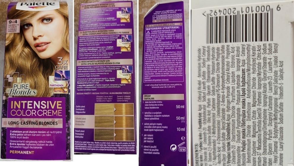 Barva na vlasy Schwarzkopf, Palette INTENSIVE COLOR CREME Pure Blondes