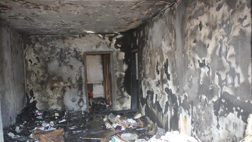Velký požár na českobudějovickém sídlišti - 7