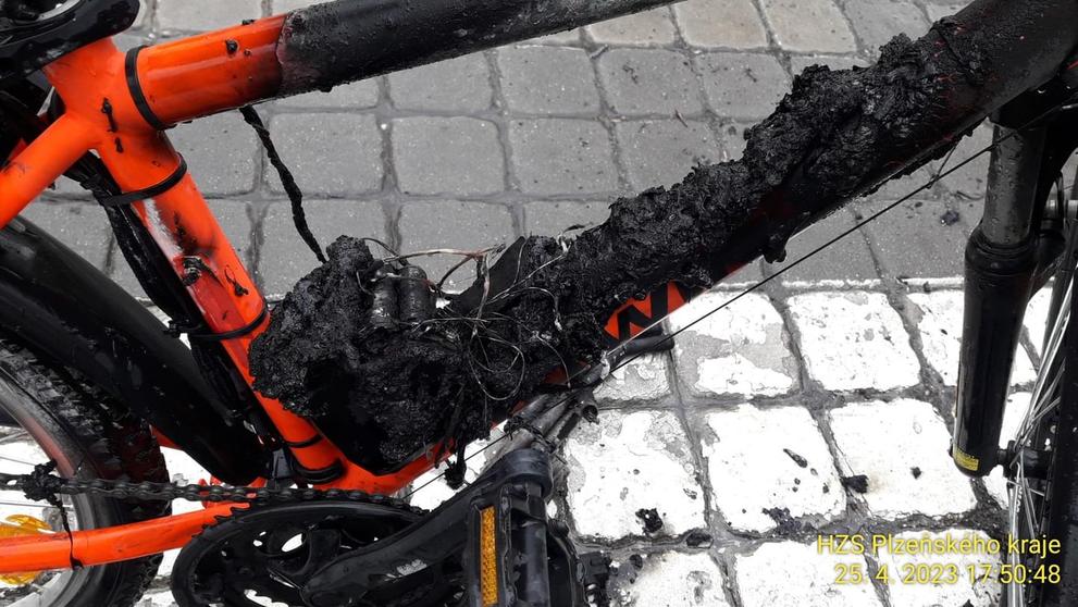 Požár elektrokola