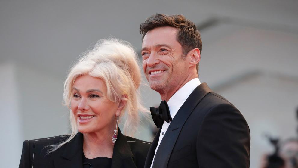 Hugh Jackman s manželkou, 20. 9. 2022 Venice Film Festival