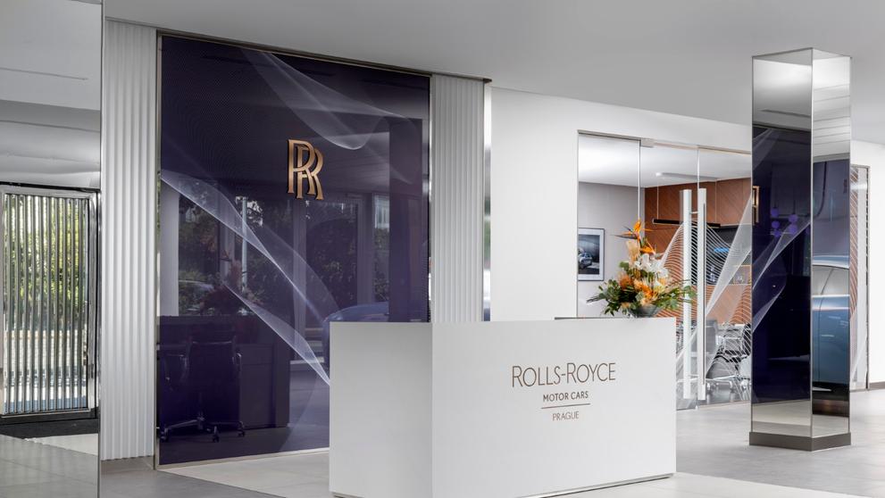 Showroom Rolls-Royce v Praze
