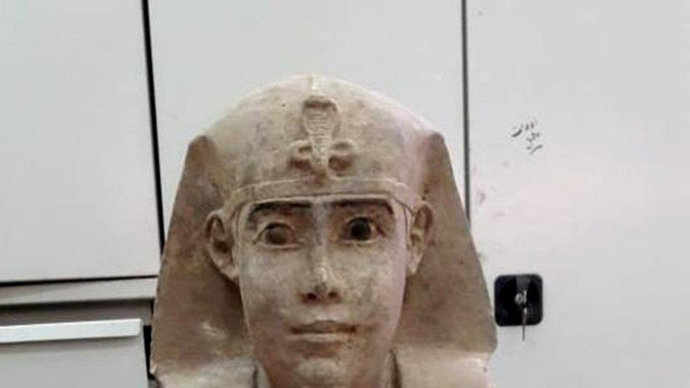 V Egyptě našli přes dva tisíce let starou sfingu - 1