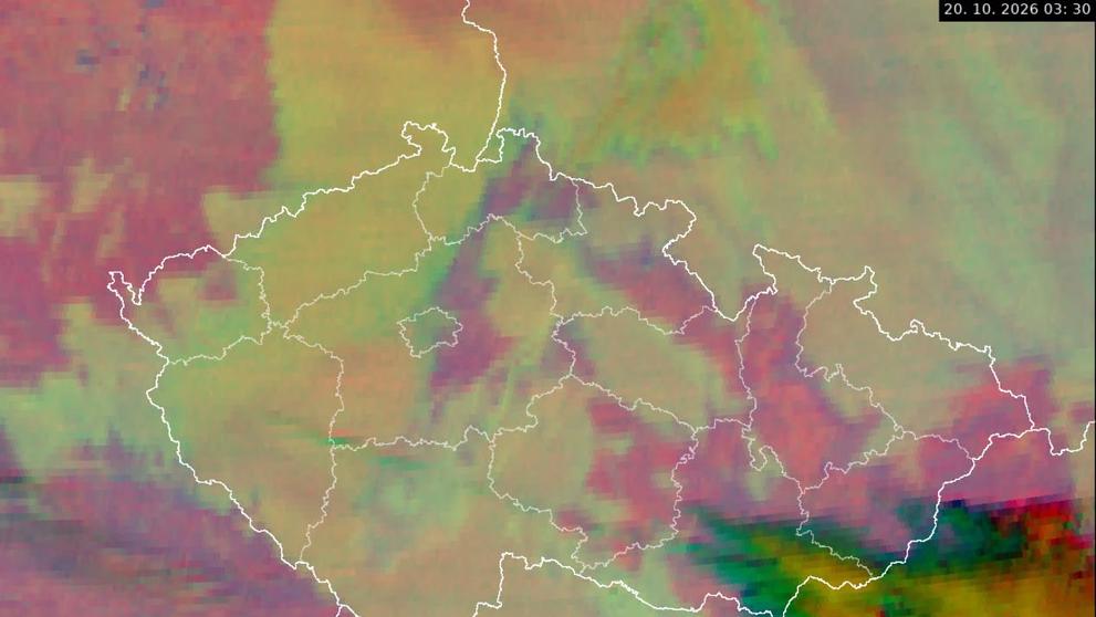 Předpověď počasí na 20.10. 2026