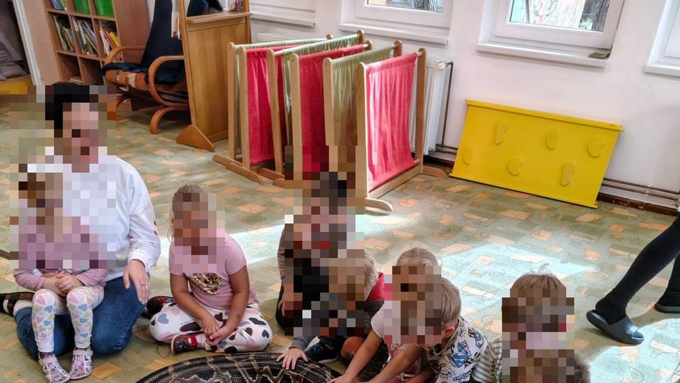 Program s hady v Mateřské škole Cetkovice