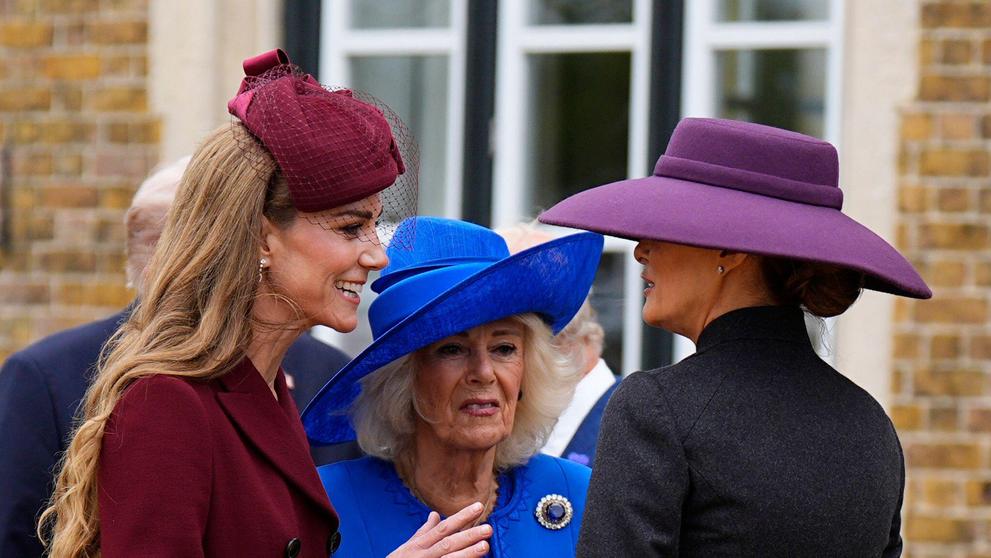Melania Trumpová v klobouku