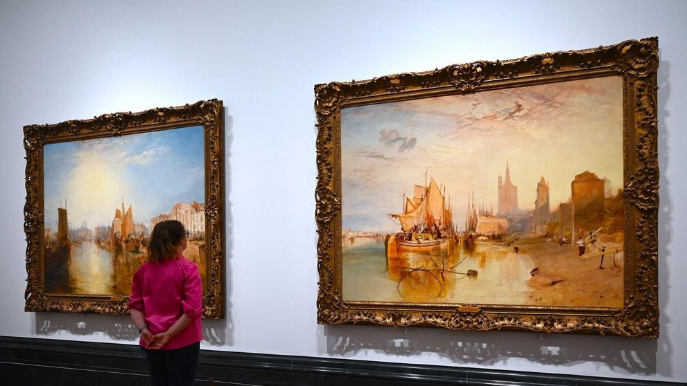 Obrazy Josepha Turnera v Národní galerii v Londýně
