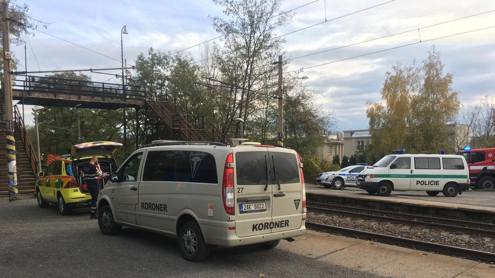 Rychlík ve Strašnicích srazil muže - 1