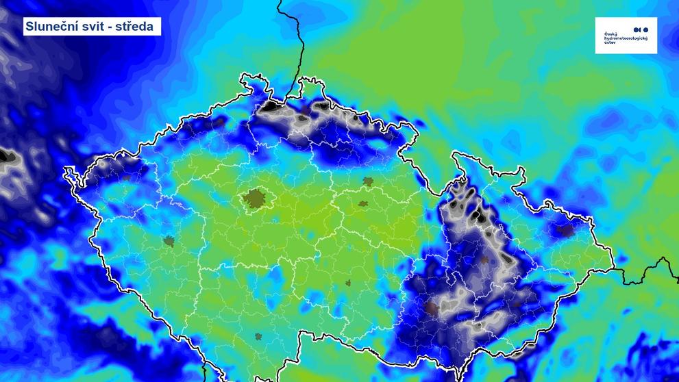 Sluneční svit – středa 19. 11.