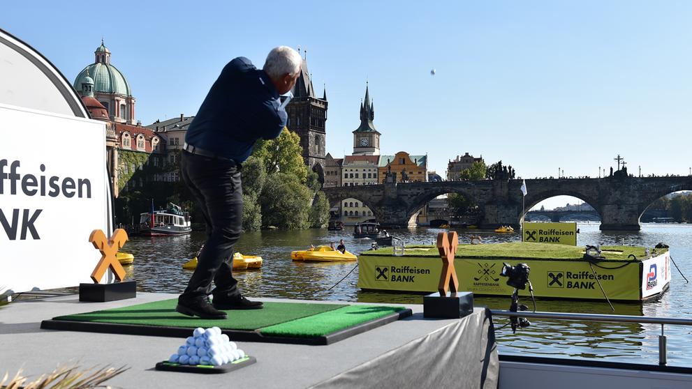 Golfová exhibice na Vltavě - 2