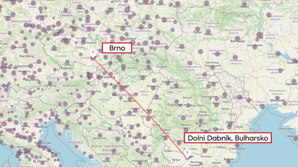 Změna počasí pro Brno